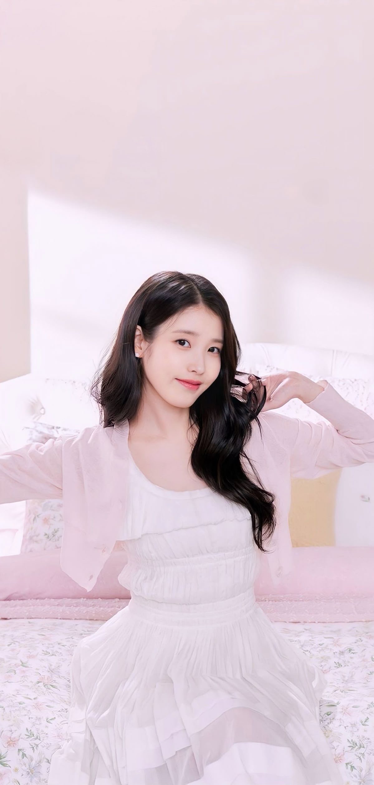 Momen yang diabadikan oleh penggemar IU