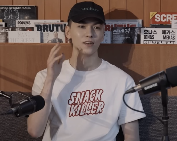 Behind-the-scenes cut of Vernon (SEVENTEEN)