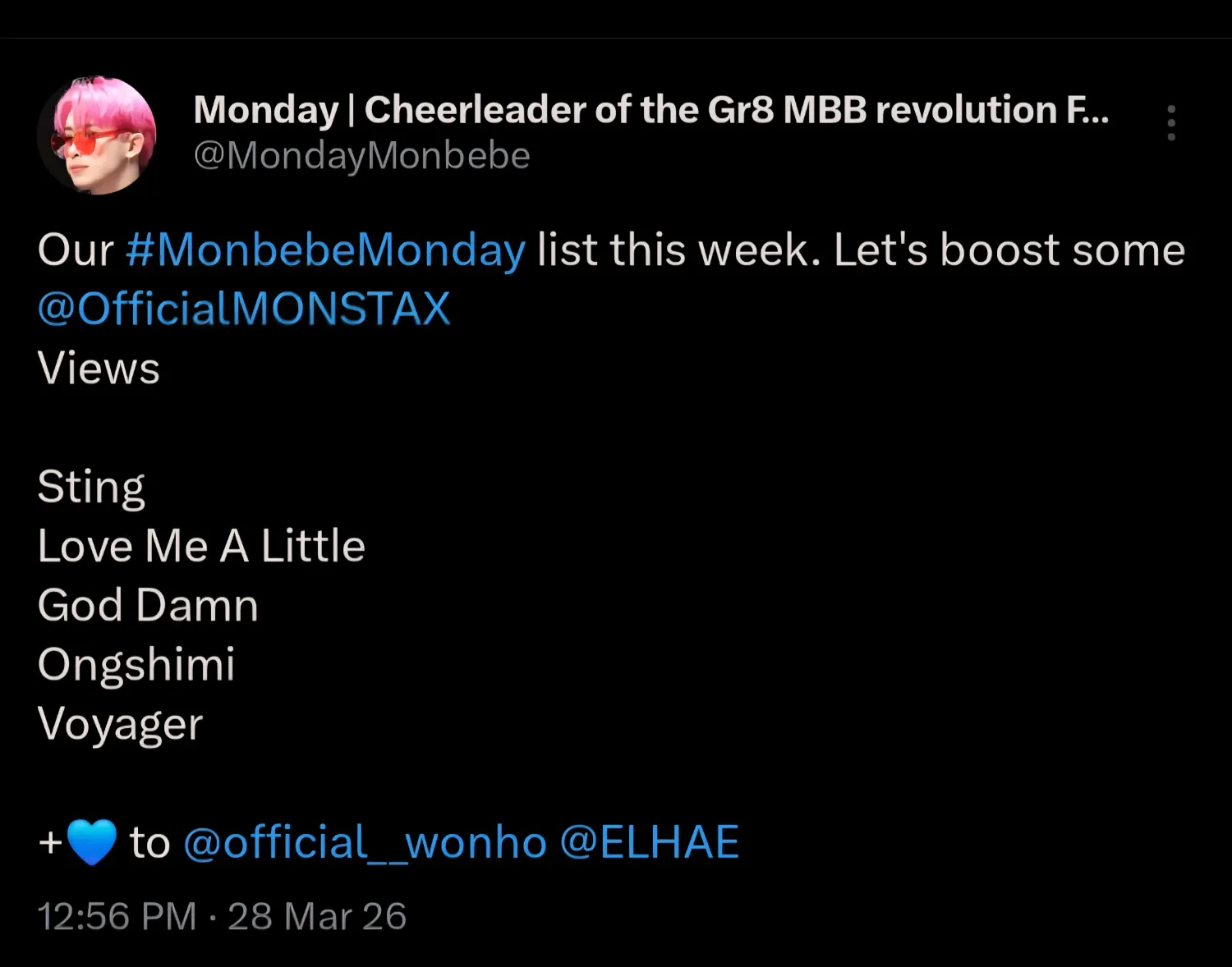 Momen yang diabadikan oleh penggemar MONSTA X