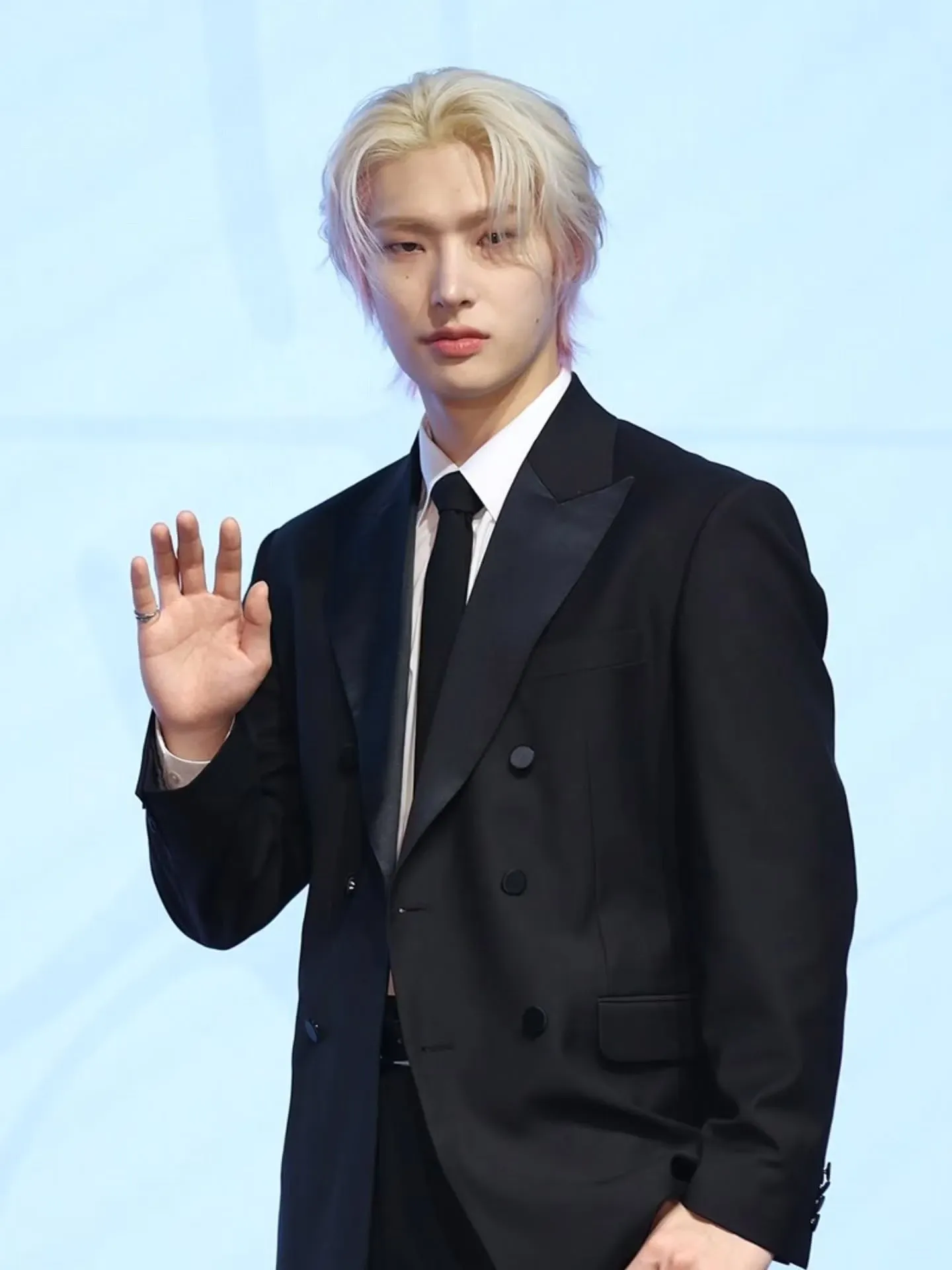 A moment captured by Mingi (ATEEZ)'s fan
