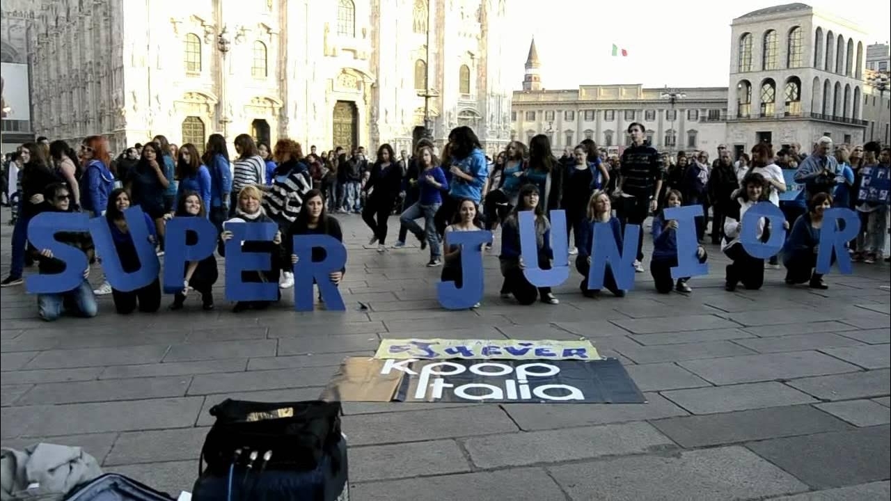 슈퍼주니어의 비하인드 컷