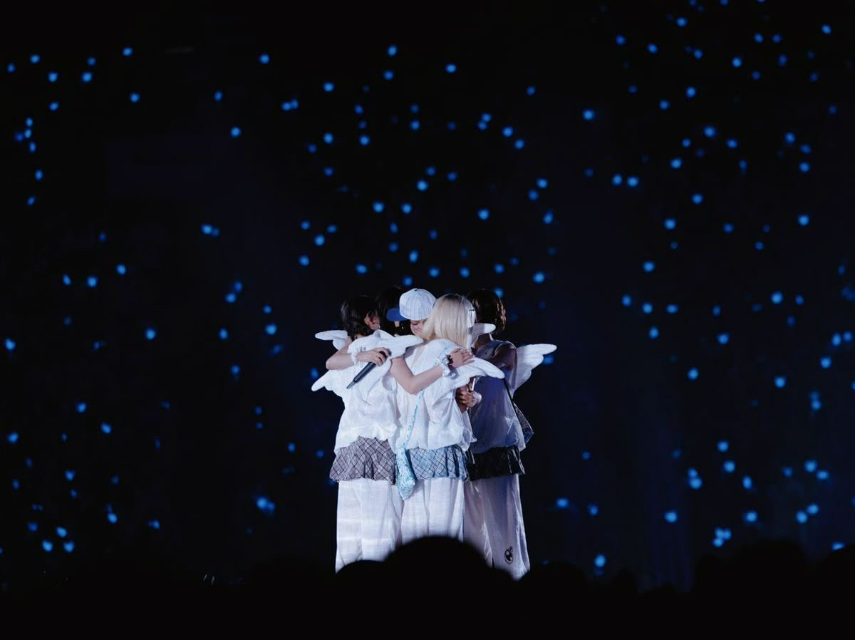 A moment captured by NewJeans's fan