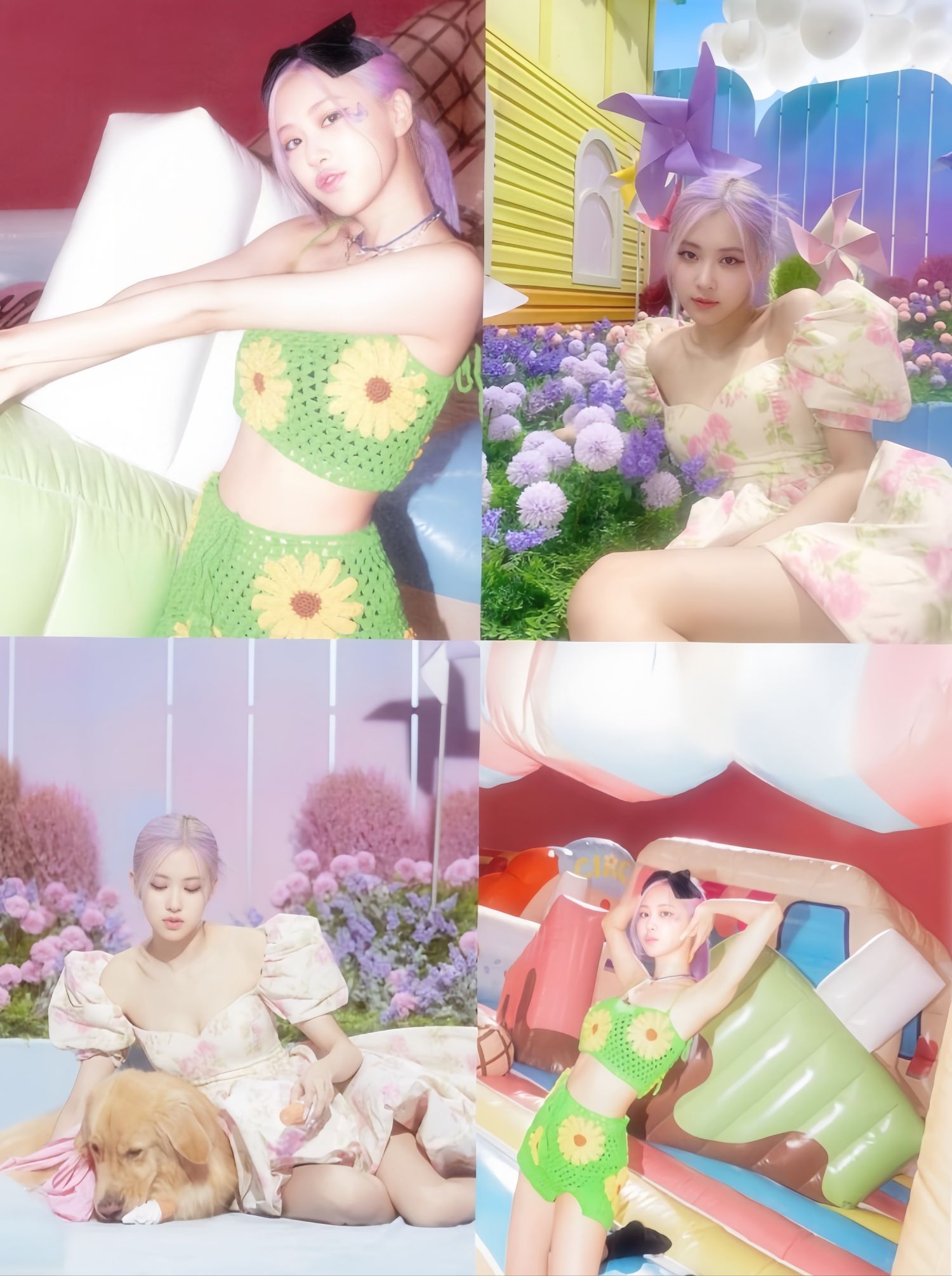 로제 (BLACKPINK)의 비하인드 컷