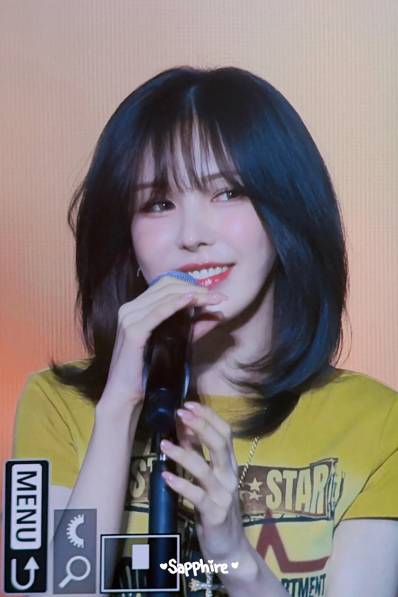 Recent activity shot of Wendy (Red Velvet)
