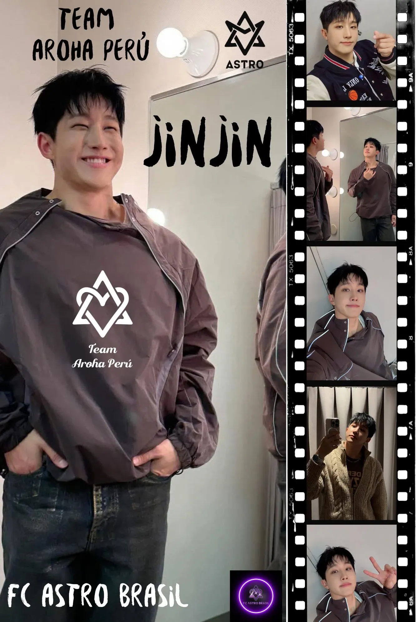 A moment captured by Jinjin (ASTRO)'s fan