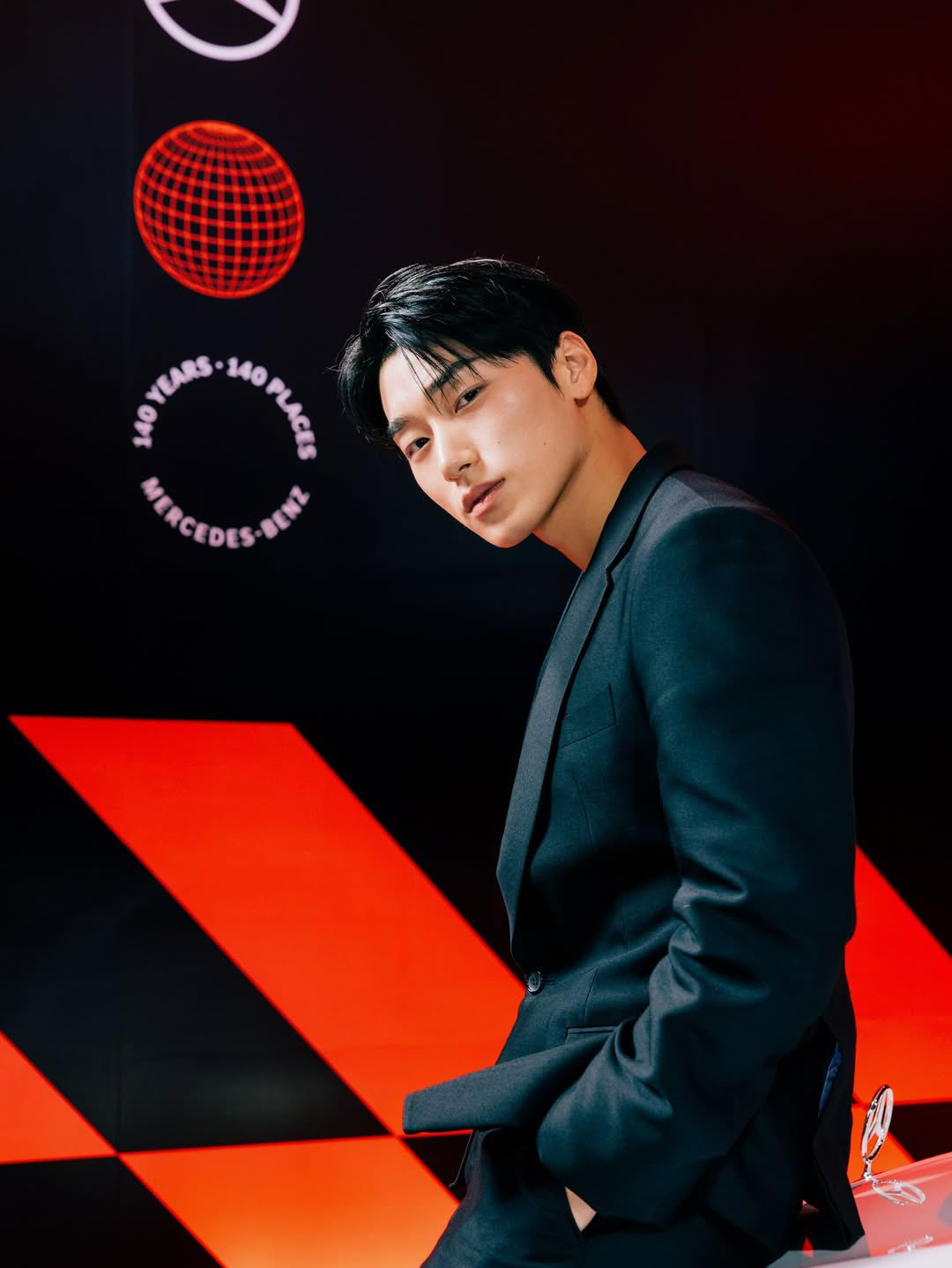 A moment captured by San (ATEEZ)'s fan