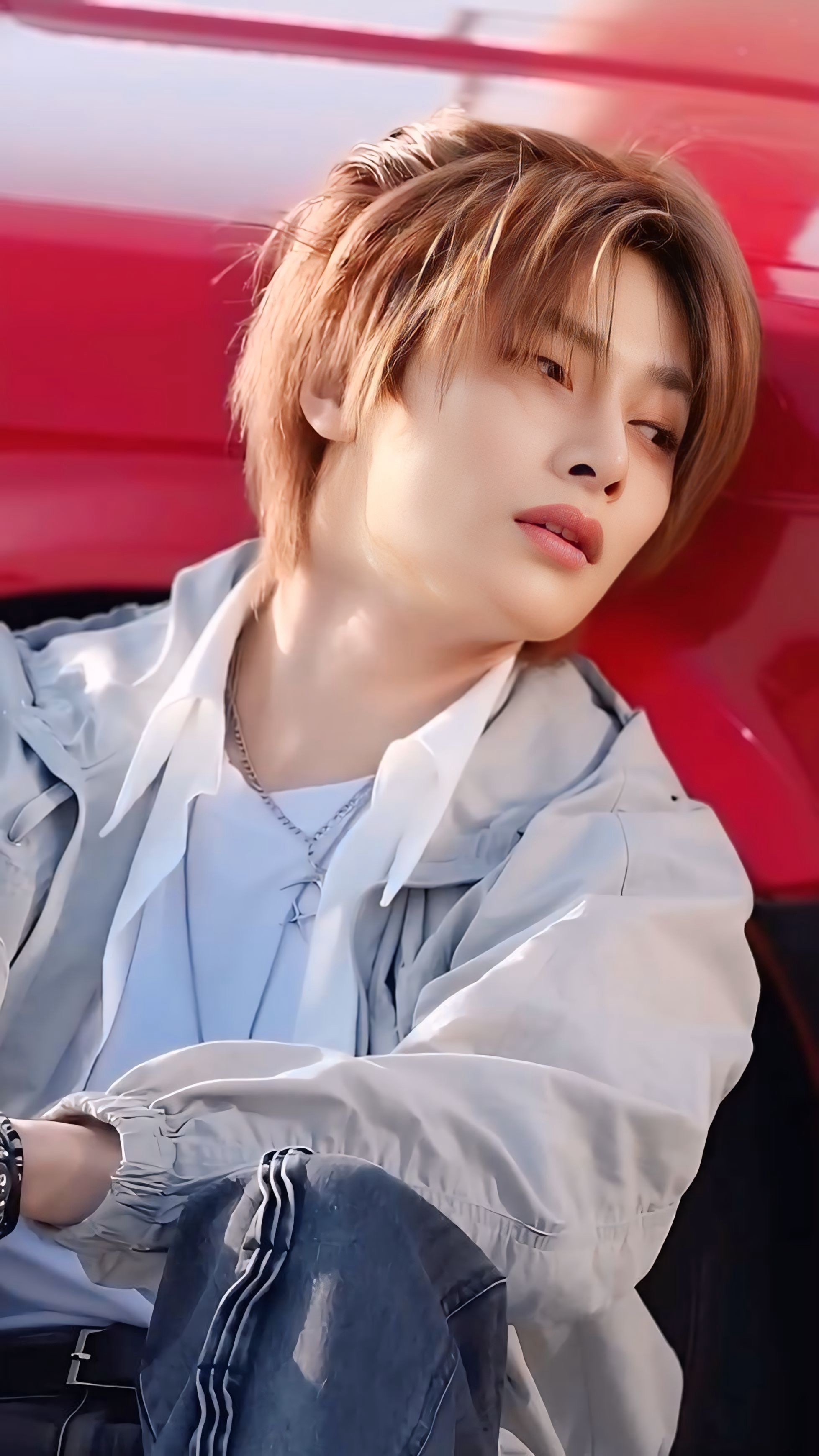 A moment captured by I.N (Stray Kids)'s fan