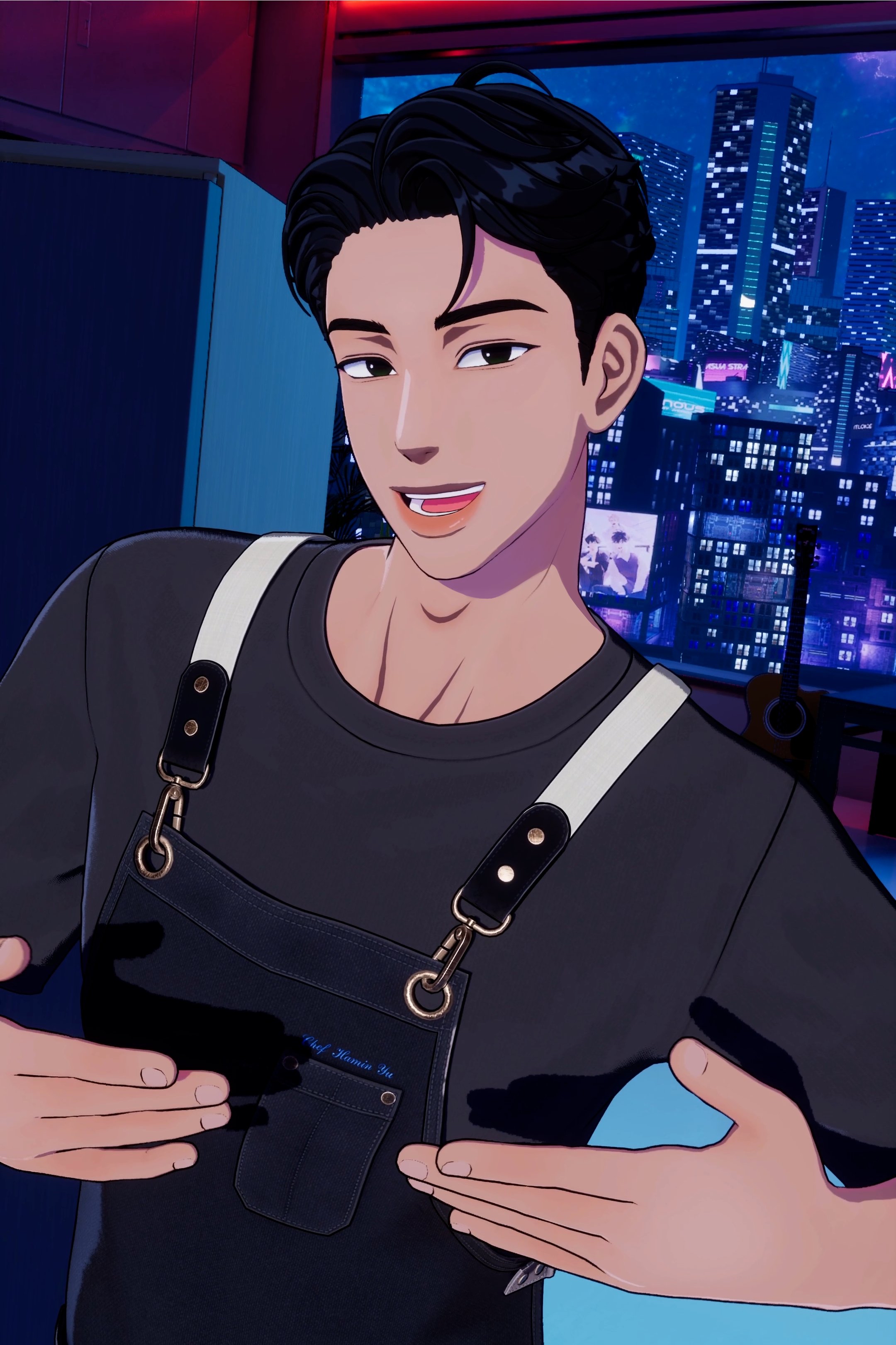 A moment captured by Hamin (PLAVE)'s fan