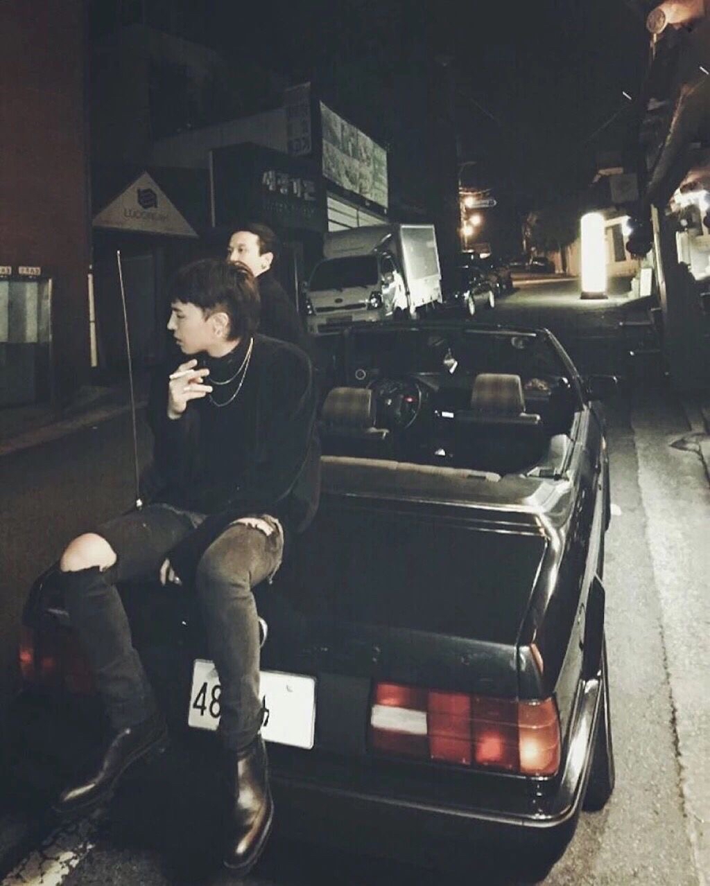 A moment captured by G-DRAGON (BIGBANG)'s fan