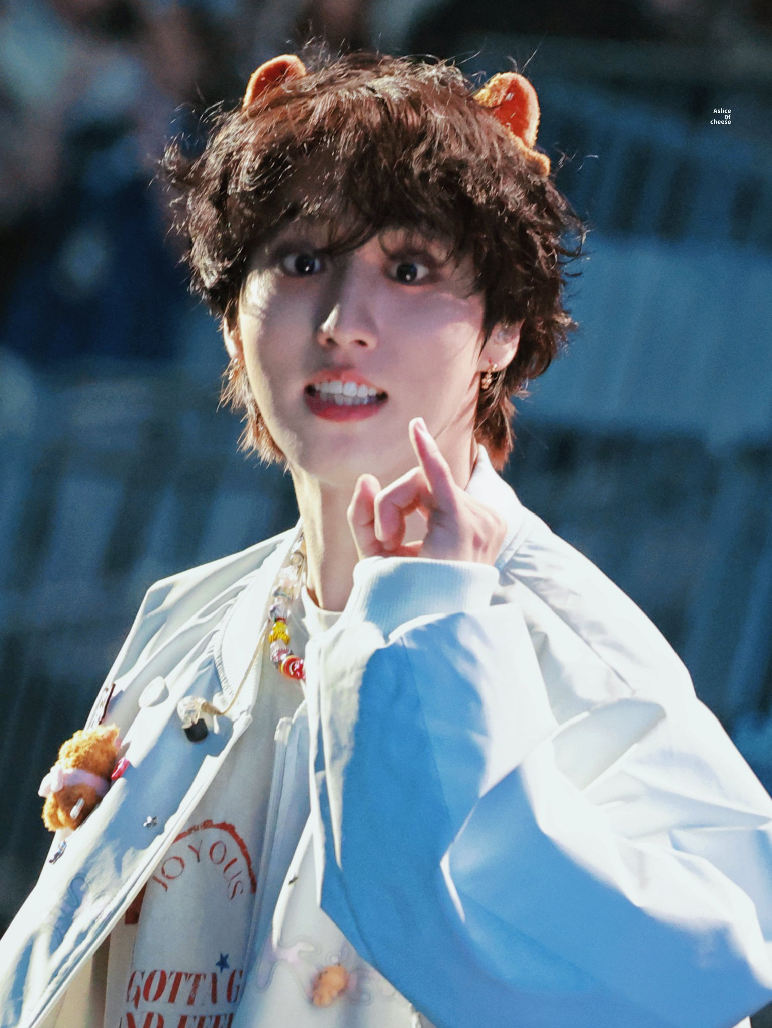 A moment captured by HAN (Stray Kids)'s fan