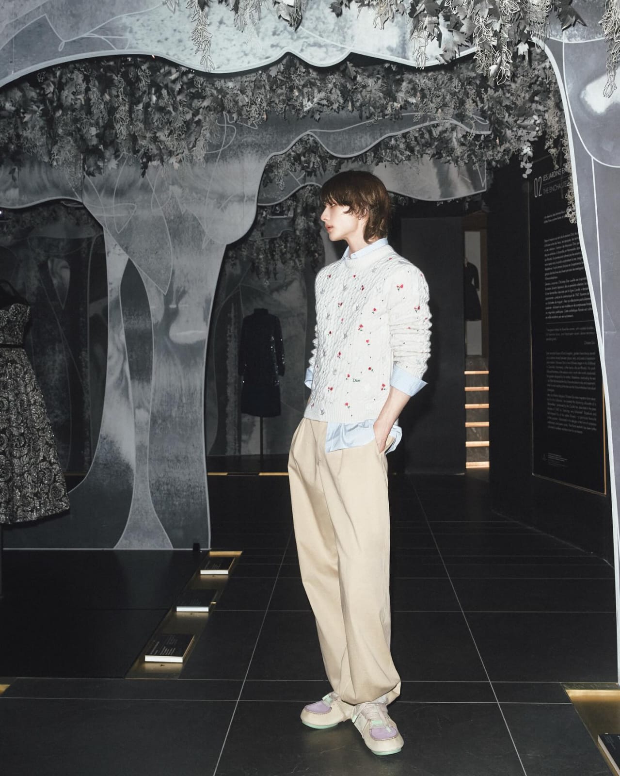 Behind-the-scenes cut of Hyunjin (Stray Kids)