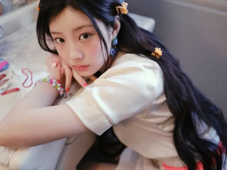 A moment captured by Wonhee (ILLIT)'s fan