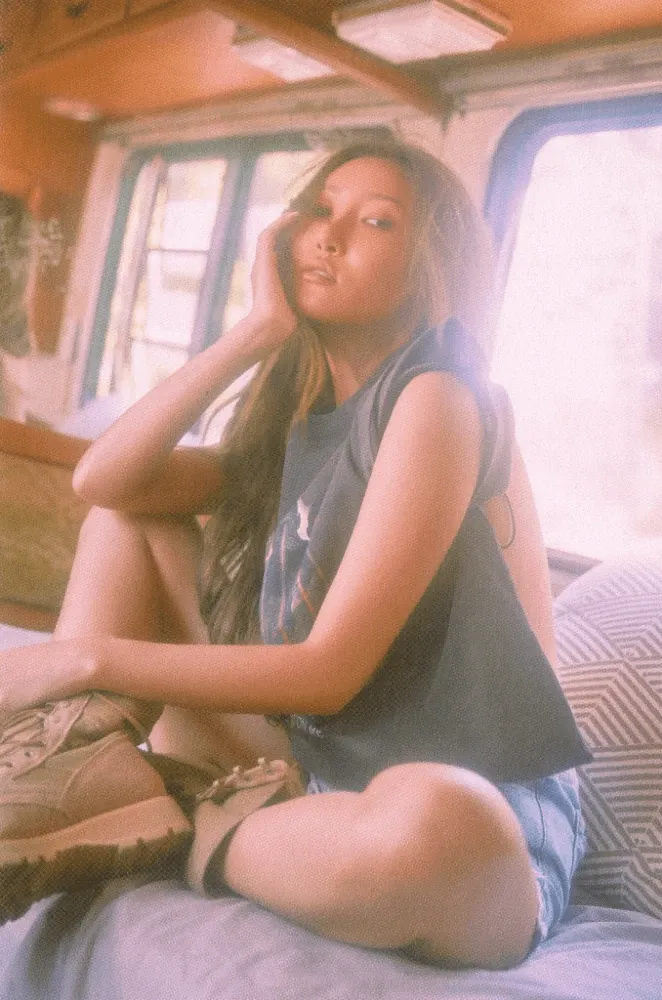 Recent activity shot of Hwasa (MAMAMOO)