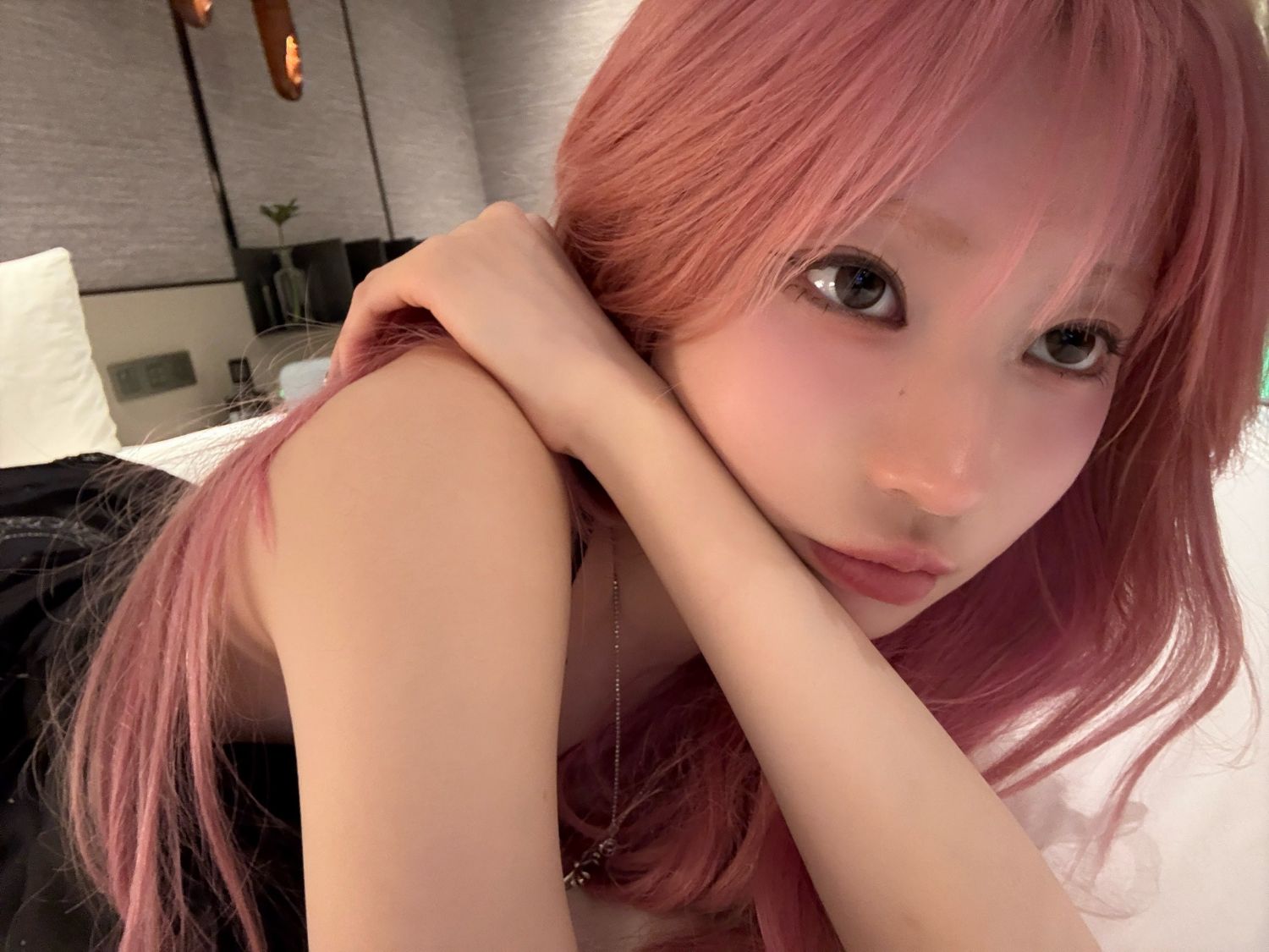 Recent activity shot of Asa (BABYMONSTER)