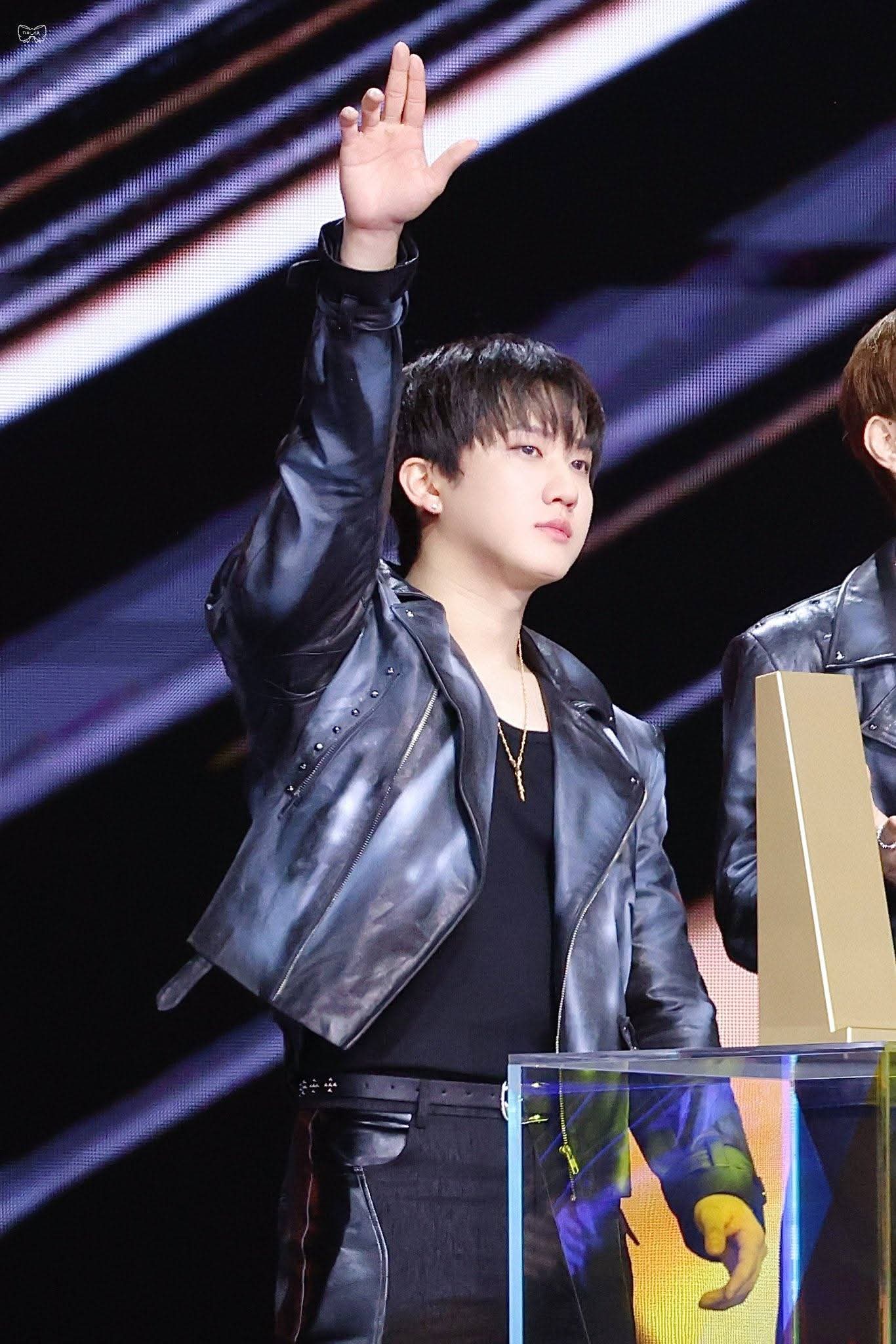 Recent activity shot of Changbin (Stray Kids)