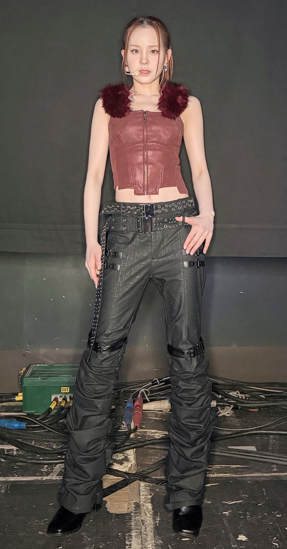 A moment captured by Mako (NiziU)'s fan