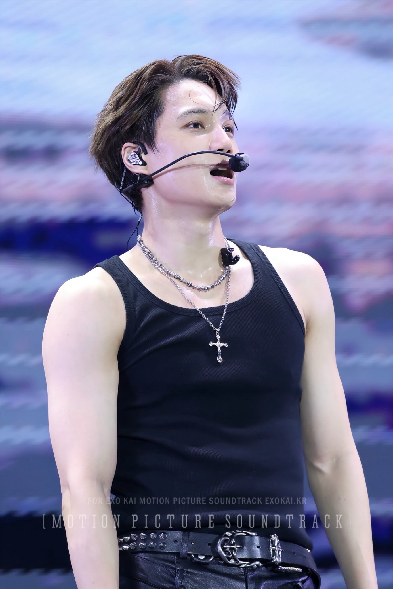 Momen yang diabadikan oleh penggemar Kai (EXO)