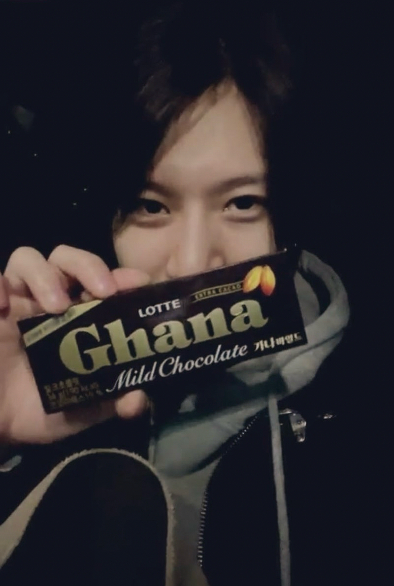 A moment captured by Taemin (SHINee)'s fan