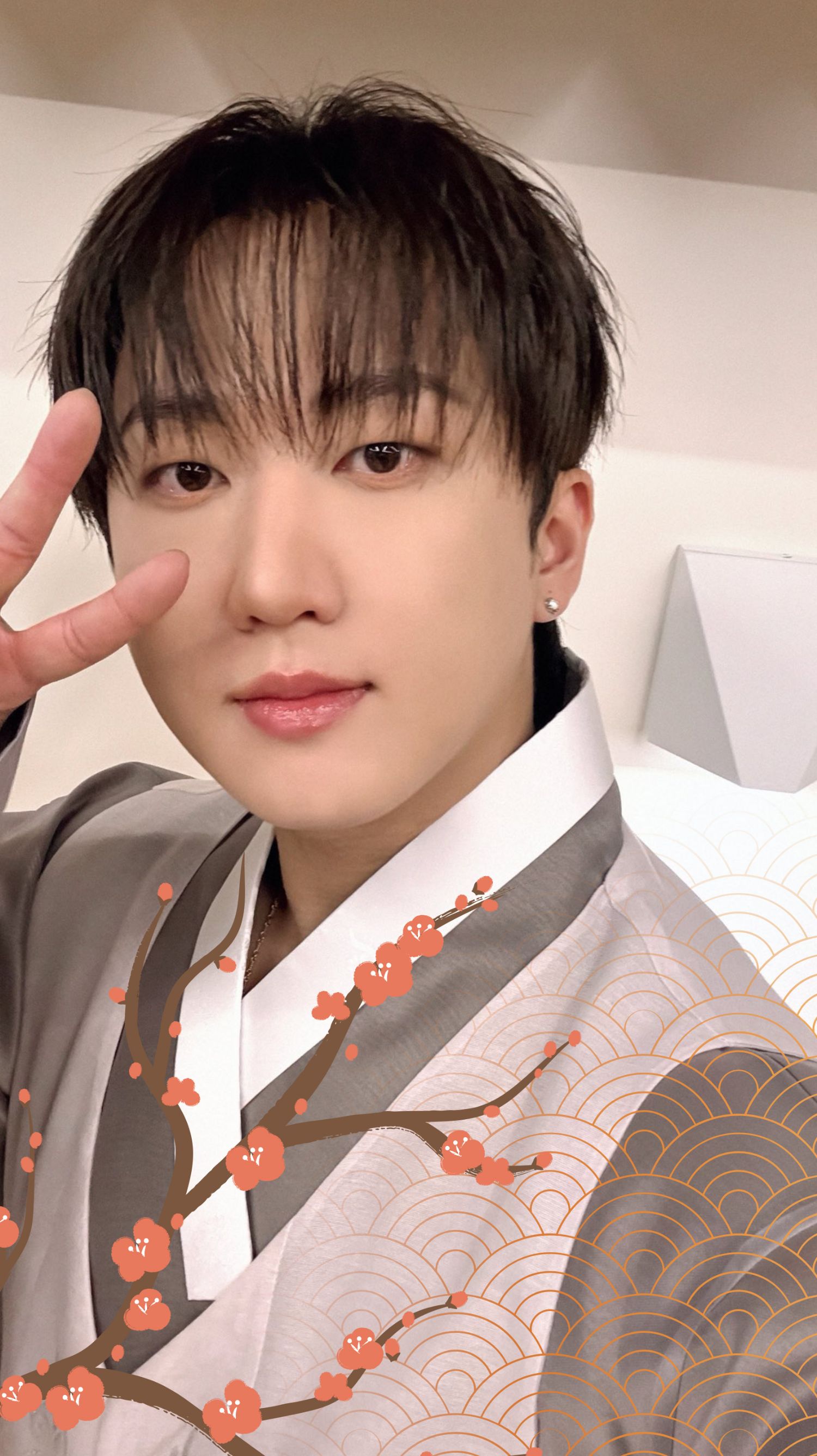 A moment captured by Changbin (Stray Kids)'s fan