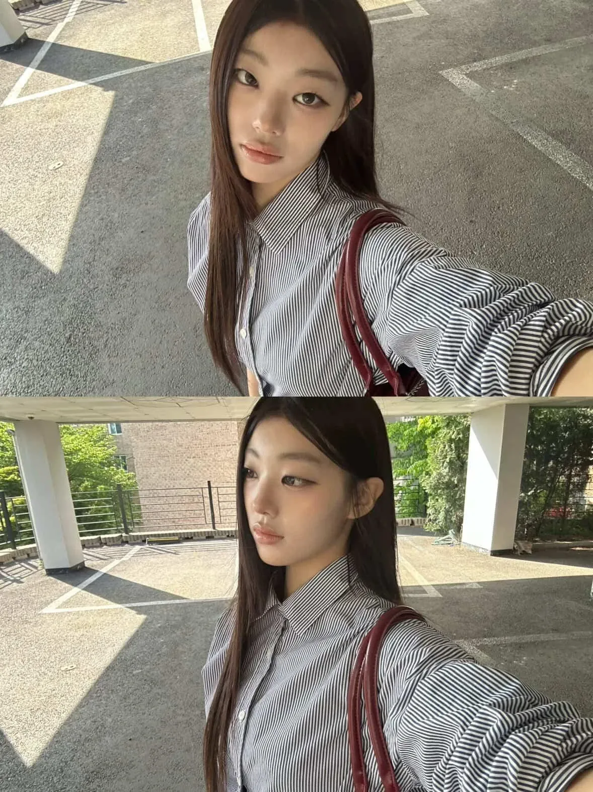 Behind-the-scenes cut of Haeun (Lapillus)