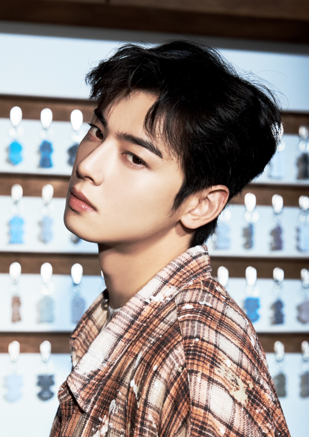 Recent activity shot of Eunwoo (ASTRO)