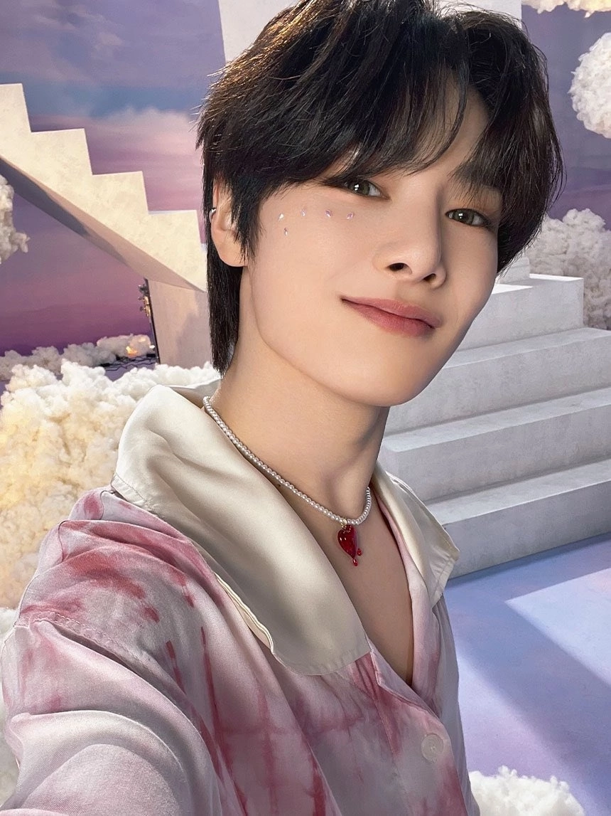 A moment captured by I.N (Stray Kids)'s fan