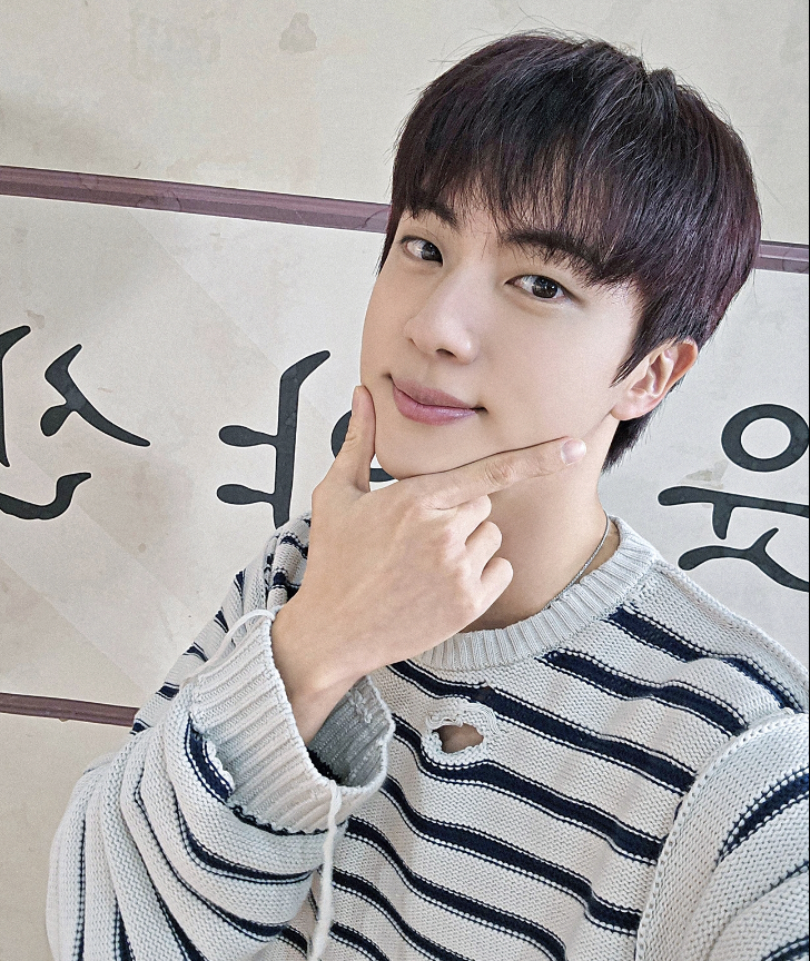 Foto terbaru Jin (BTS)