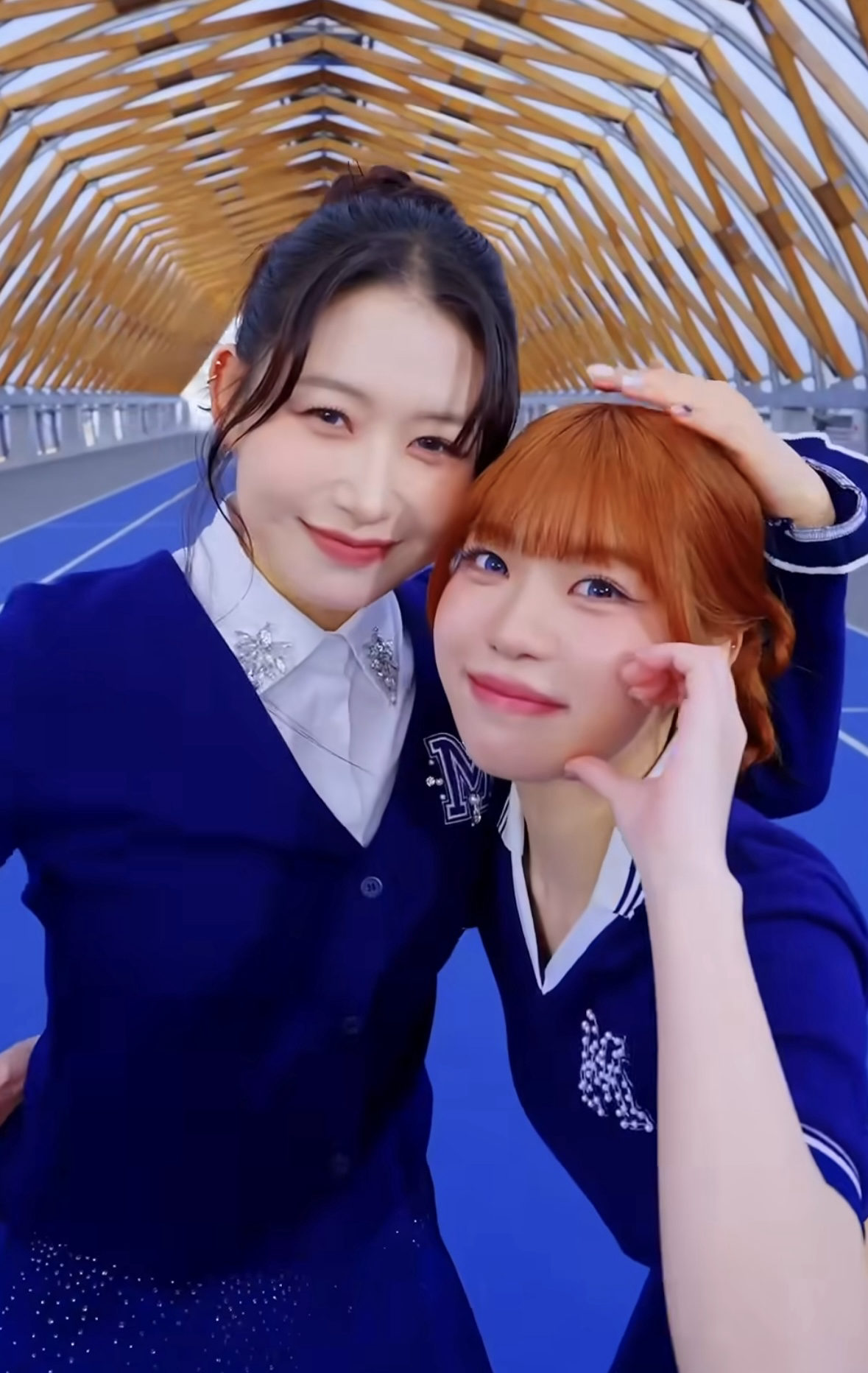 Recent activity shot of Kasahara Momona (ME:I)