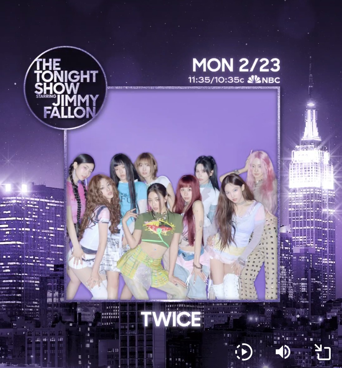 TWICE粉絲拍下的瞬間