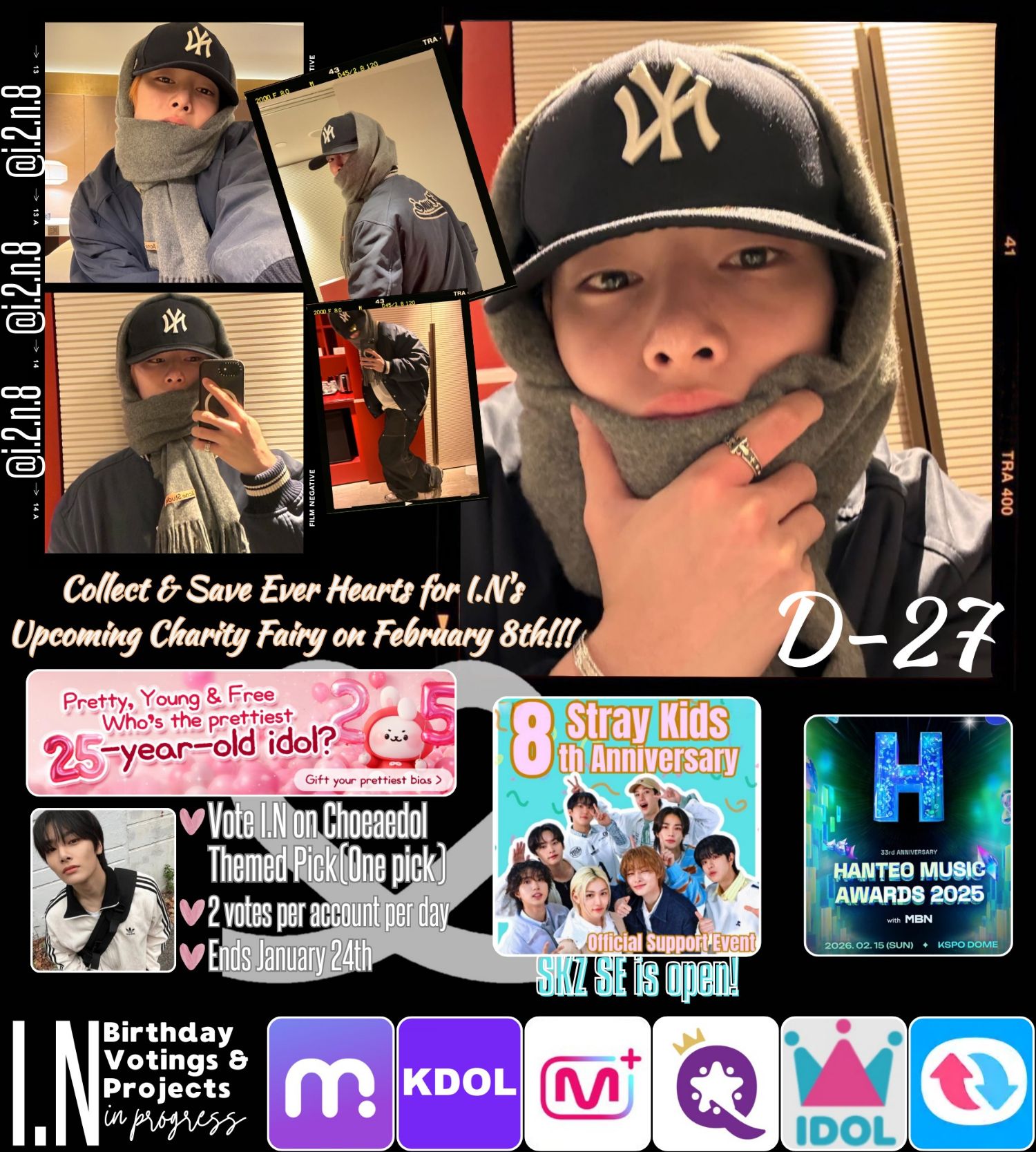 Latest photo of I.N (Stray Kids)