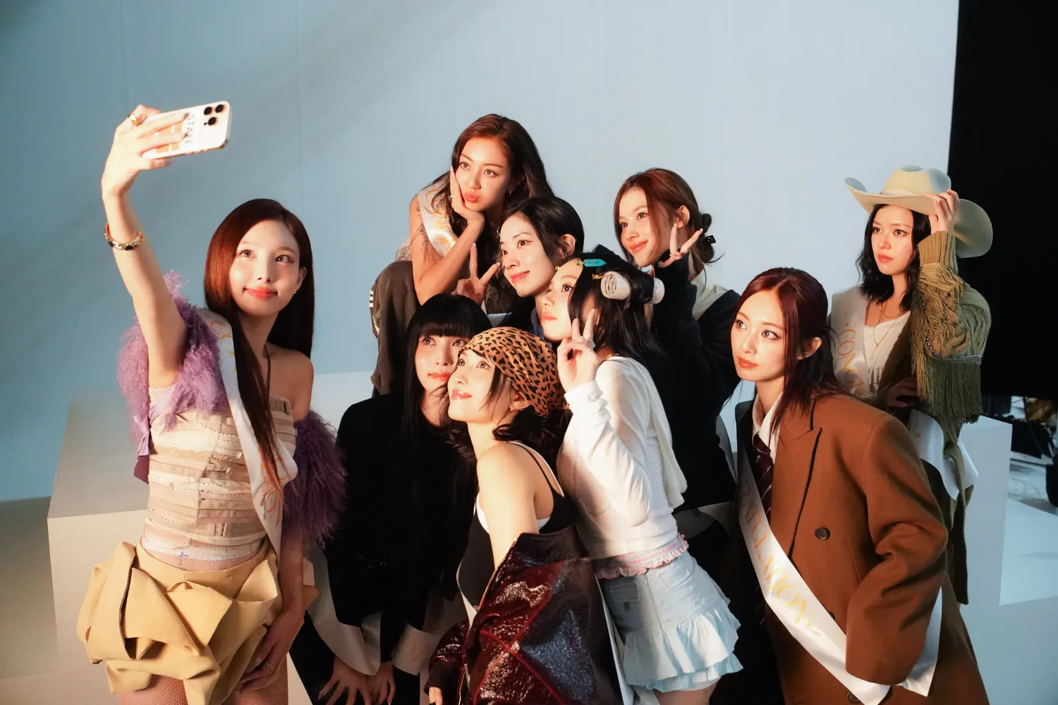 Recent activity shot of TWICE
