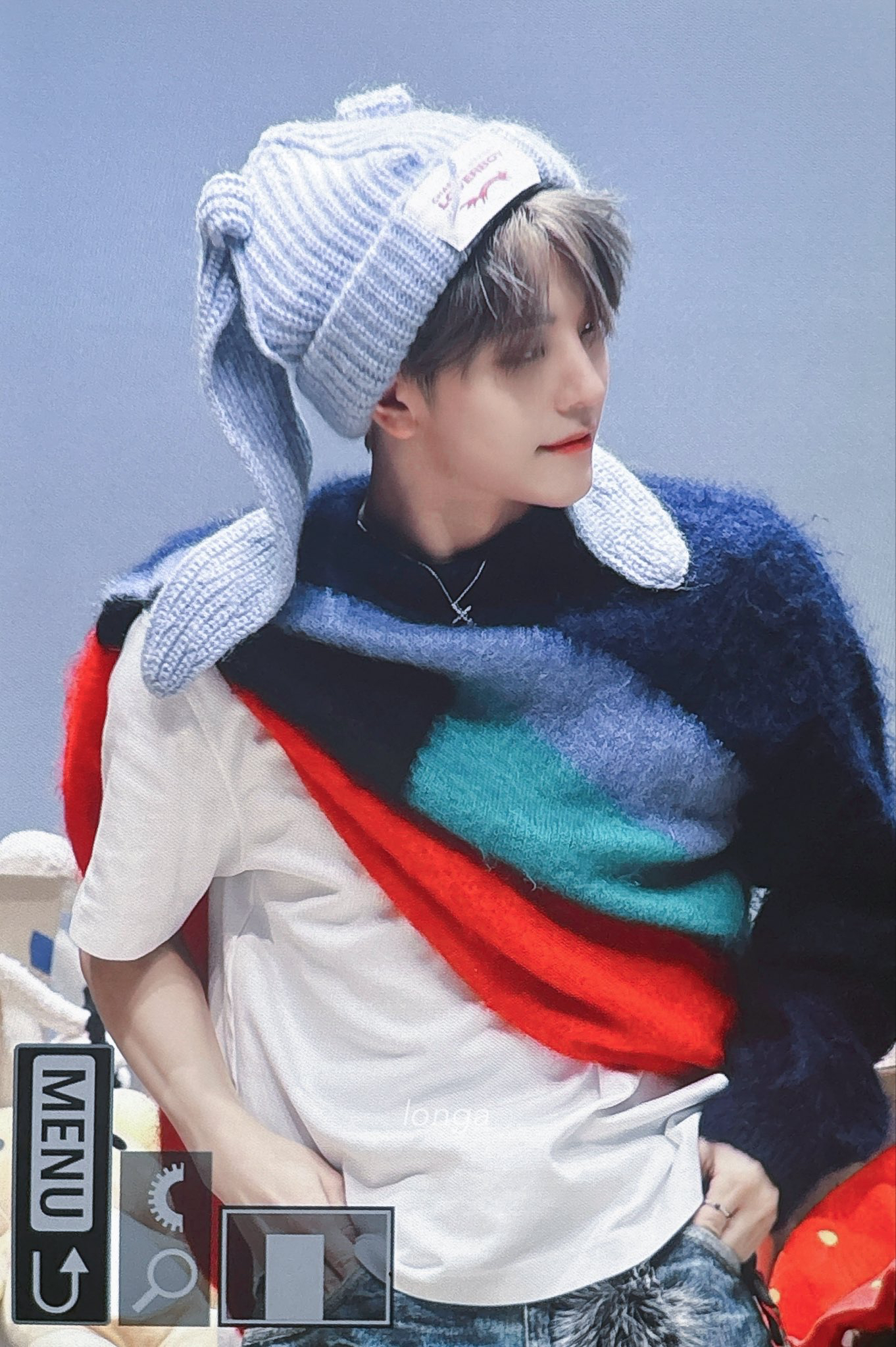 Behind-the-scenes cut of He Xinlong (ALPHA DRIVE ONE)