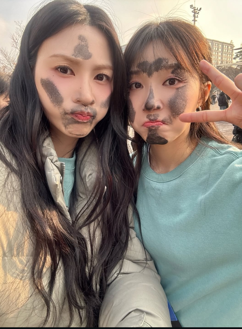 Apinkの舞台裏ショット