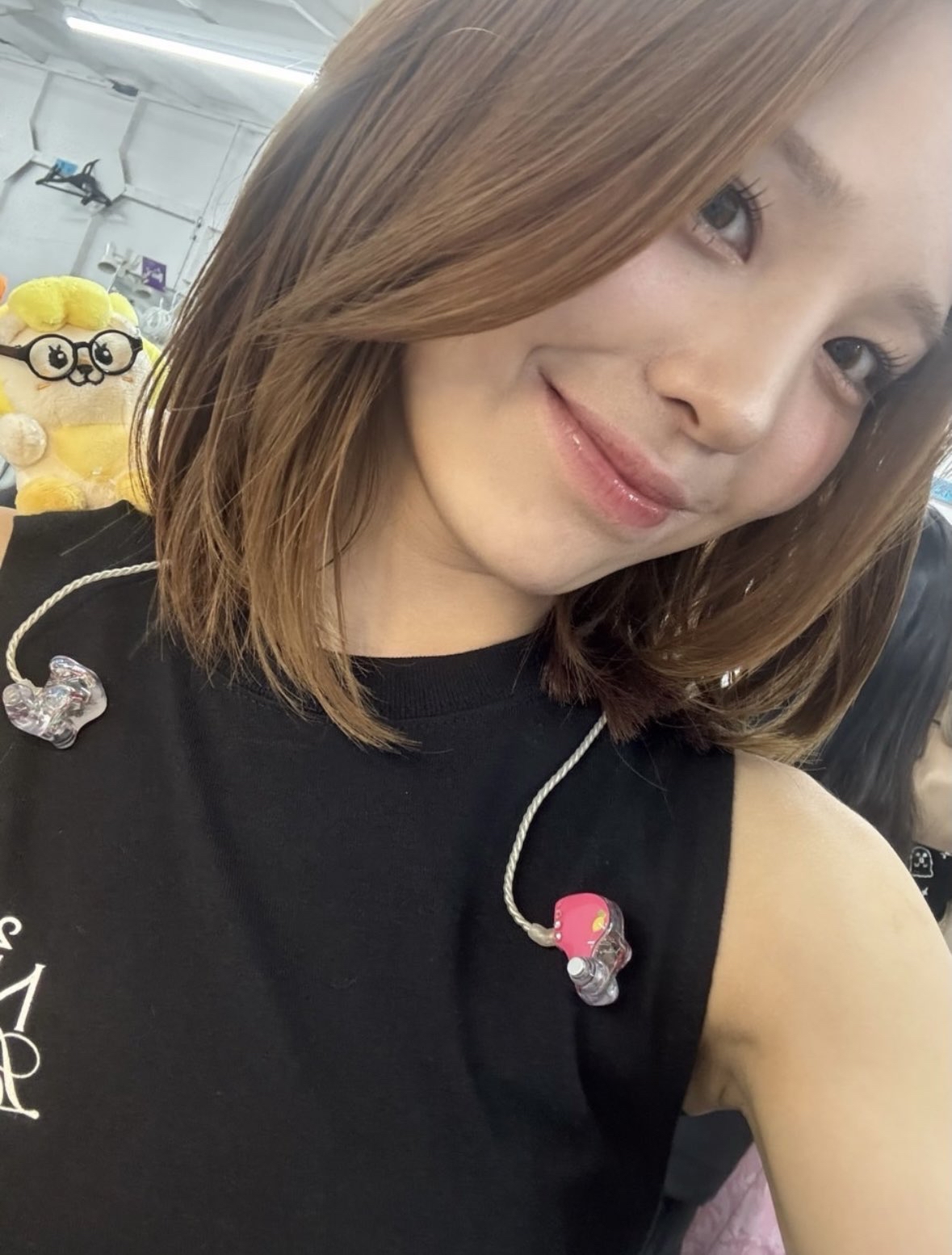 A moment captured by Mako (NiziU)'s fan