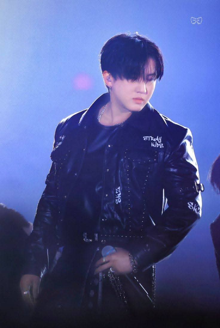 A moment captured by Changbin (Stray Kids)'s fan