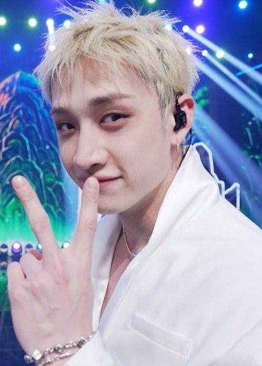 Recent activity shot of Bang Chan (Stray Kids)