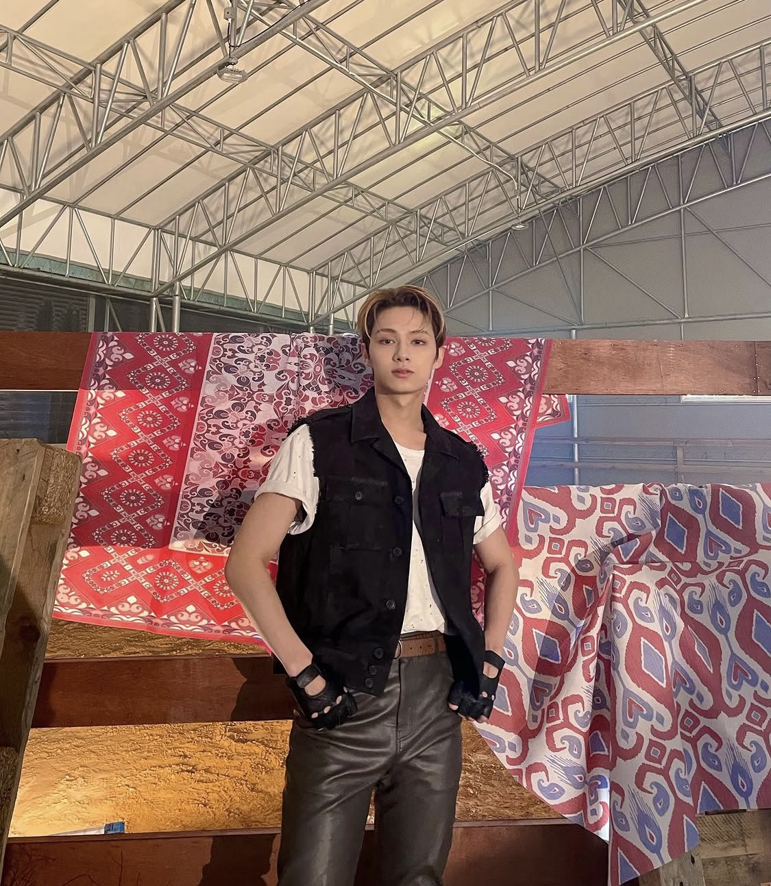 Recent activity shot of Jun (SEVENTEEN)