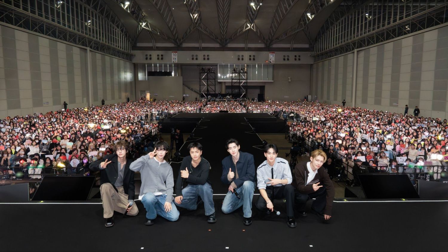 ENHYPEN粉絲拍下的瞬間