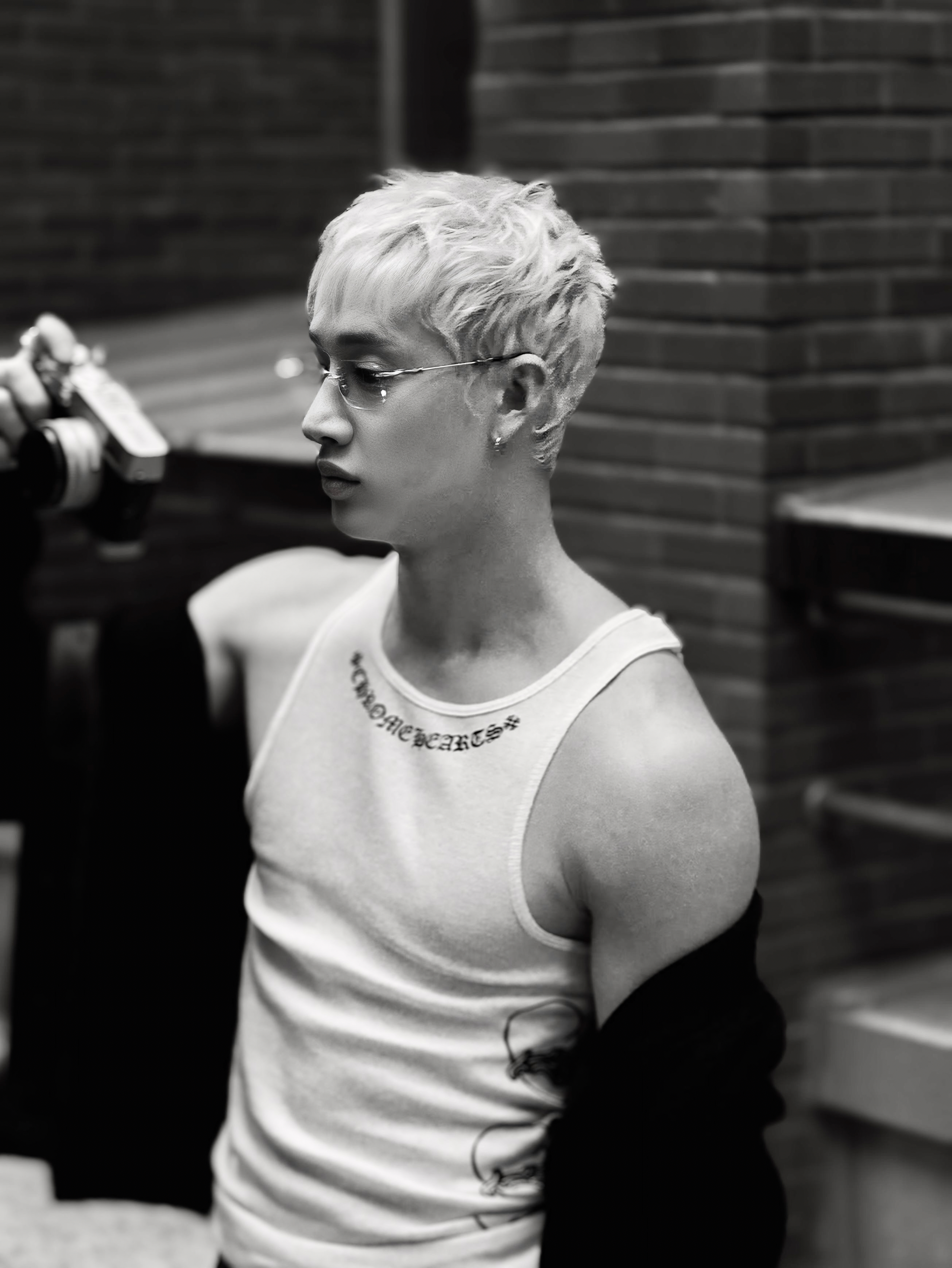 Recent activity shot of Bang Chan (Stray Kids)