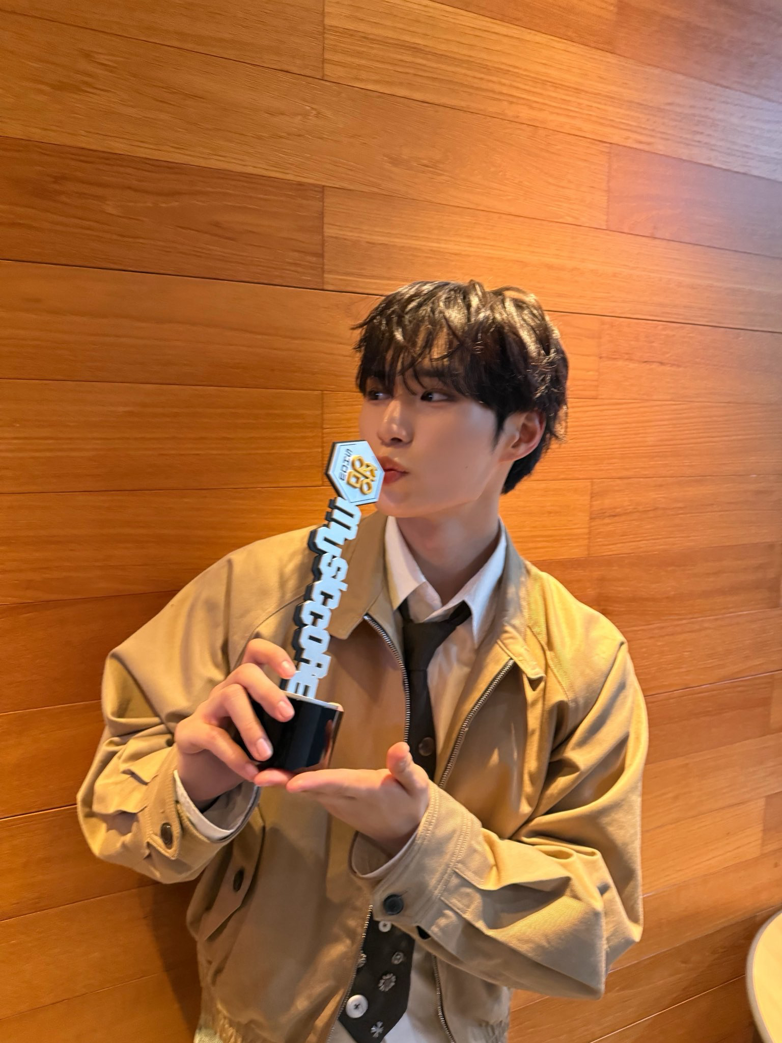 A moment captured by Kim Junseo (ALPHA DRIVE ONE)'s fan