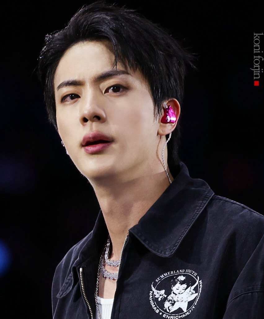 Momen yang diabadikan oleh penggemar Jin (BTS)