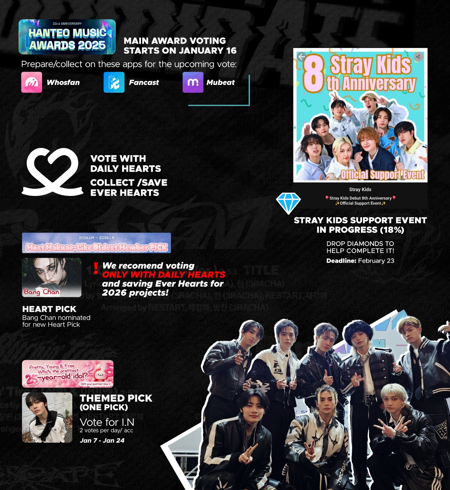 Stray Kids 최근 활동샷