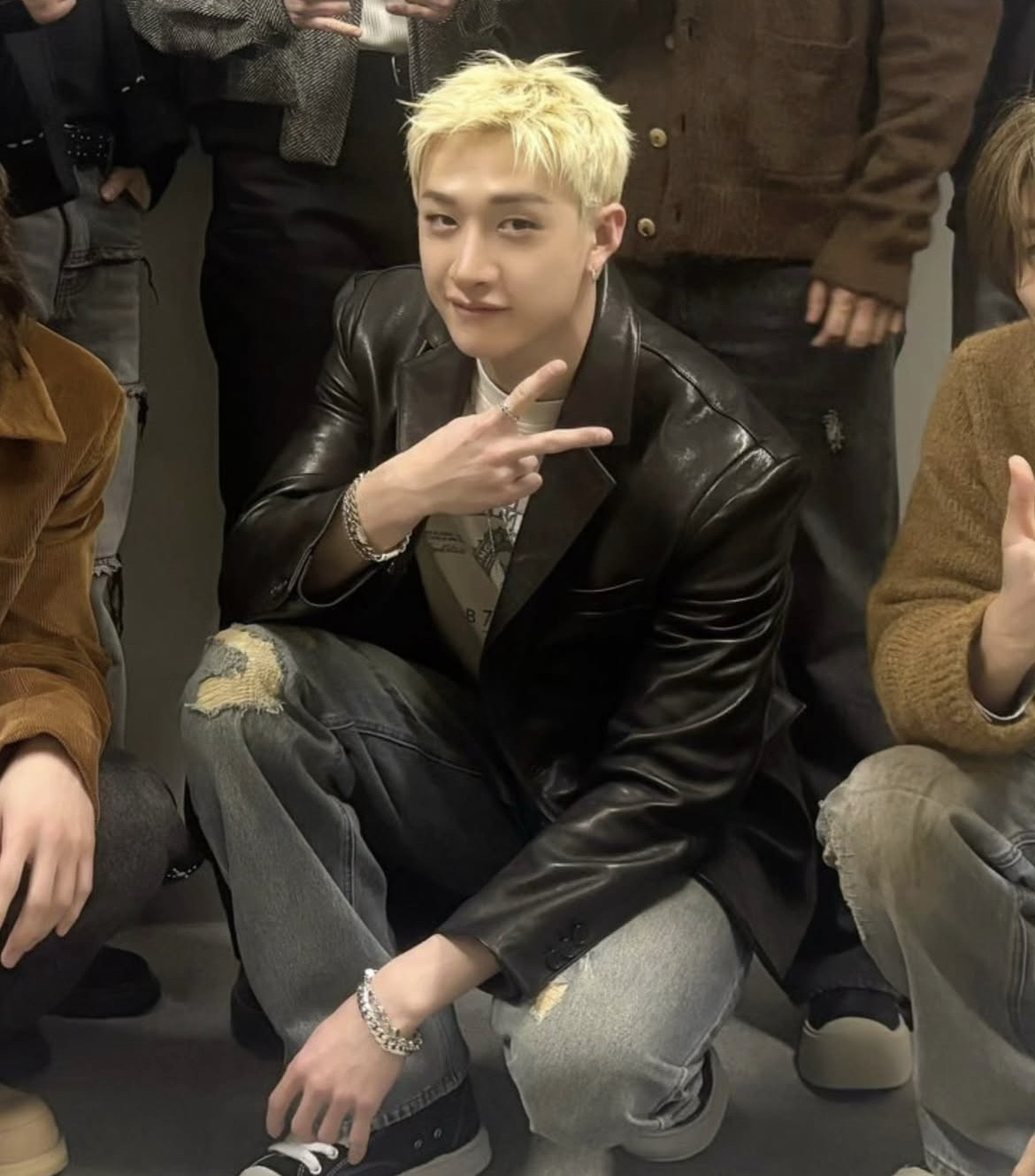 A moment captured by Bang Chan (Stray Kids)'s fan