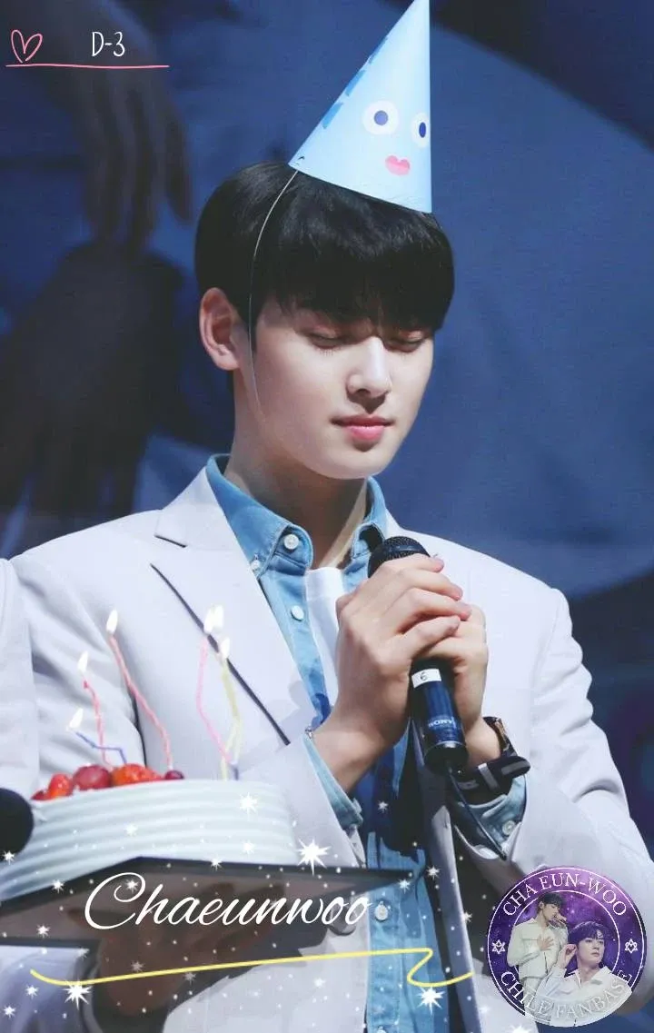 Recent activity shot of Eunwoo (ASTRO)