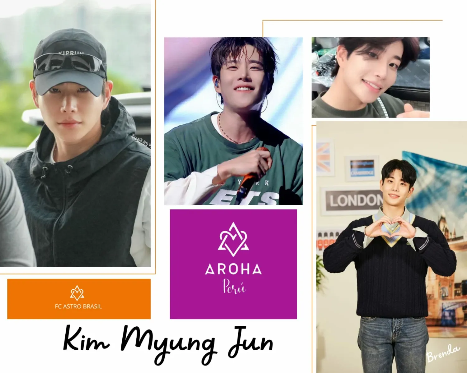 A moment captured by MJ (ASTRO)'s fan