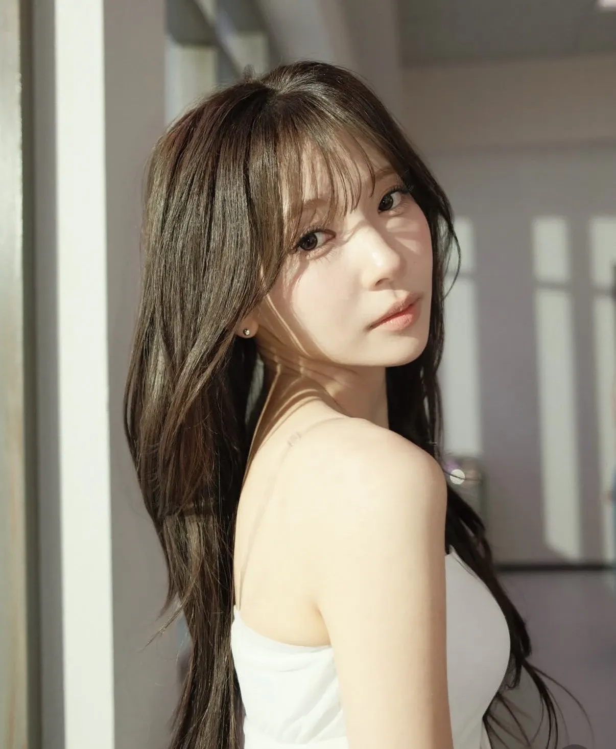 A moment captured by Mayuka (NiziU)'s fan