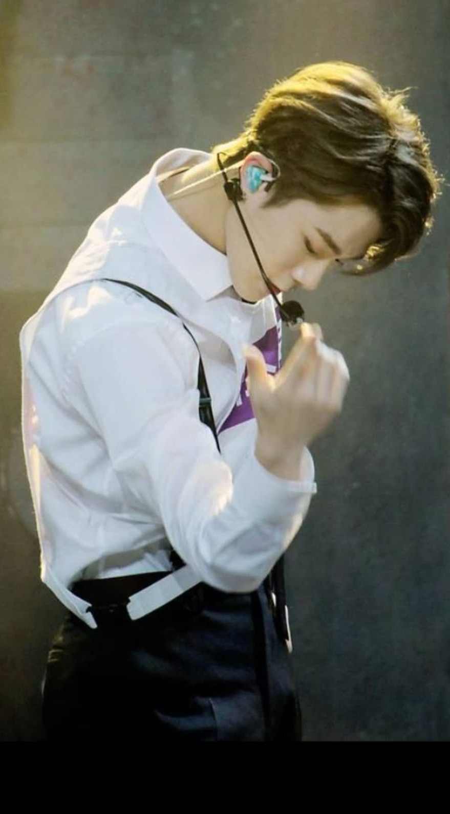 A moment captured by Moonbin (ASTRO)'s fan