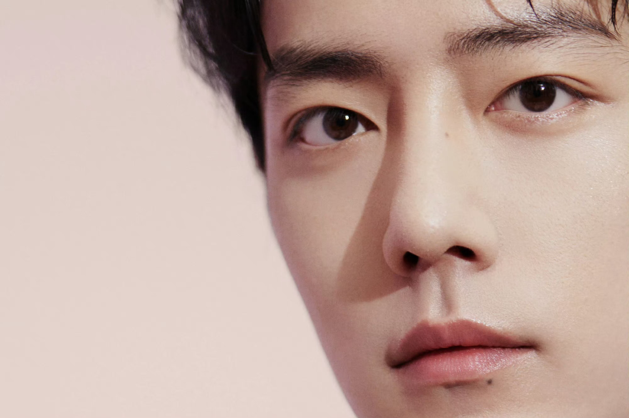 A moment captured by Xiao Zhan's fan