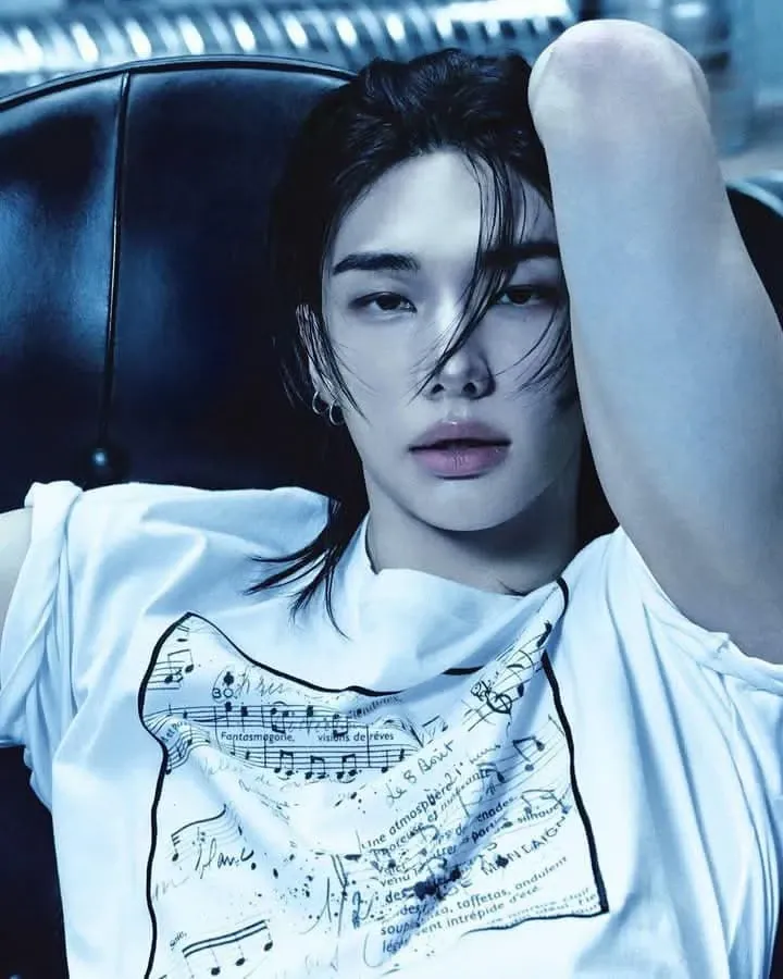 Foto terbaru Hyunjin (Stray Kids)
