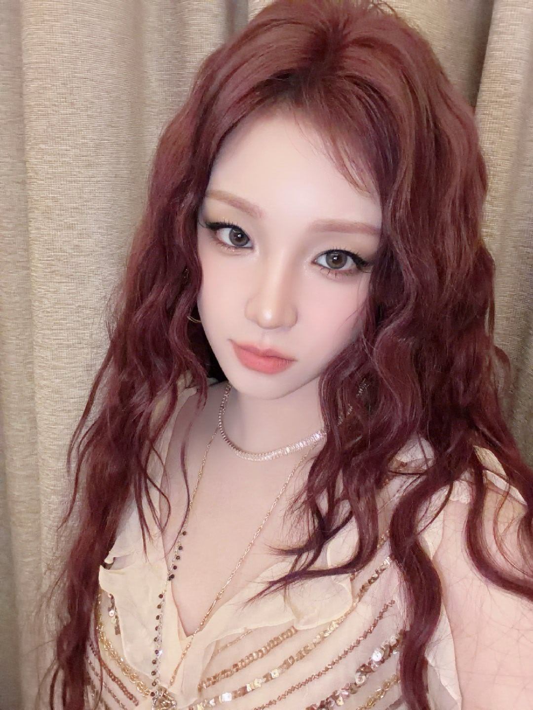 Behind-the-scenes cut of Yuqi (i-dle)